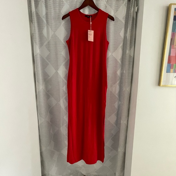 Red Quince dress size large - Picture 1 of 7